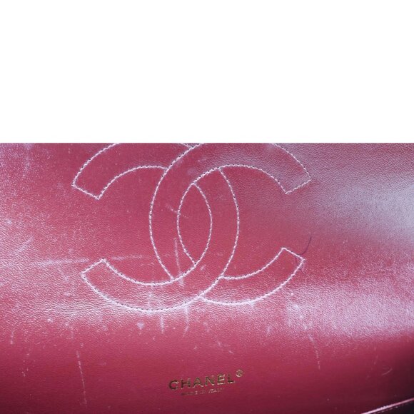 Chanel  Classic Double Flap Maxi Caviar Leather Shoulder Bag Black - Picture 14 of 15